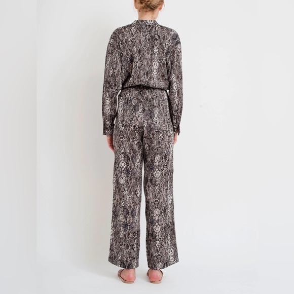 OVERLOVER Ynez Snake Jumpsuit M - Picture 7 of 14
